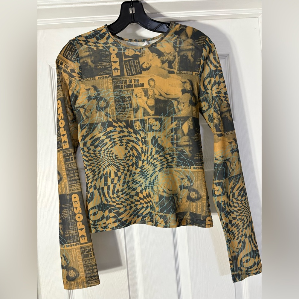 Miaou Recycled Polyester Blend Top